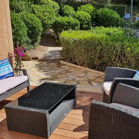 6 Pers Grande Terrasse Superbe Vue Et Golfe De Saint Tropez, Piscine Lejlighed Les Issambres